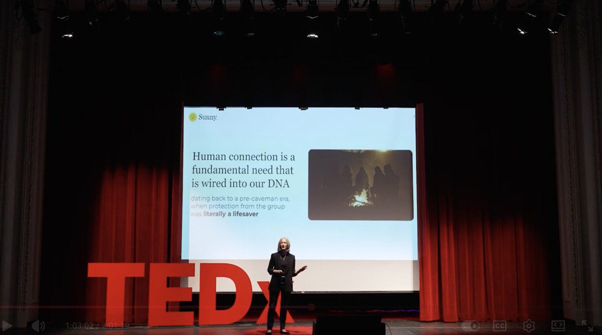 Sunny CEO speaks at TEDx