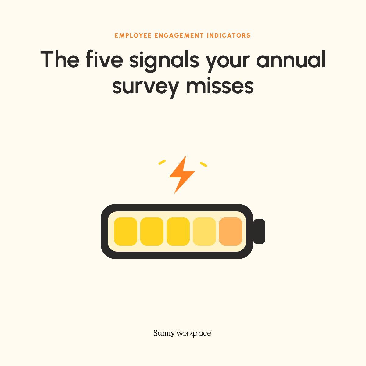 Employee engagement indicators: the five signals your annual survey misses